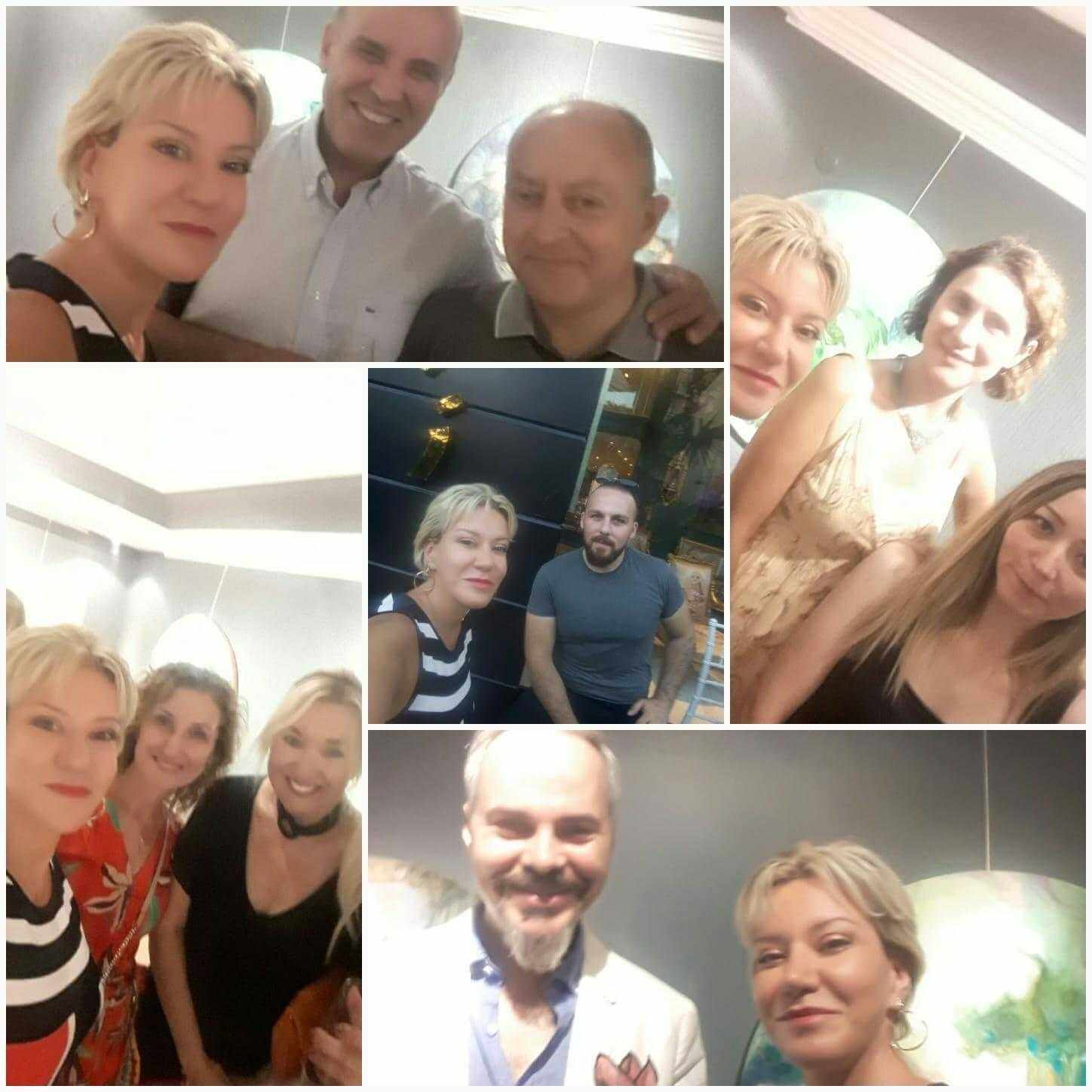 Hakikat Anları – Özge Koz Kişisel Resim Sergisi Hakikat Anları sergisinde Özge Koz'un MAJİ Gallery & Decorist'te sergilenen soyut resim çalışmaları — 3
