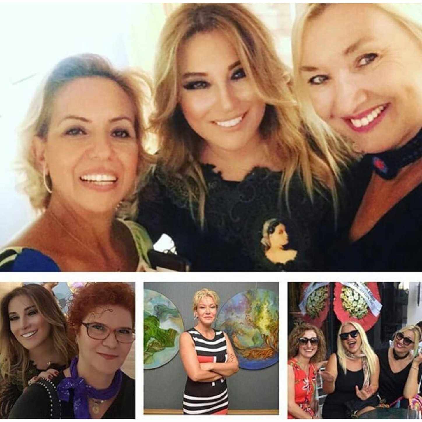 Hakikat Anları – Özge Koz Kişisel Resim Sergisi Hakikat Anları sergisinde Özge Koz'un MAJİ Gallery & Decorist'te sergilenen soyut resim çalışmaları — 6