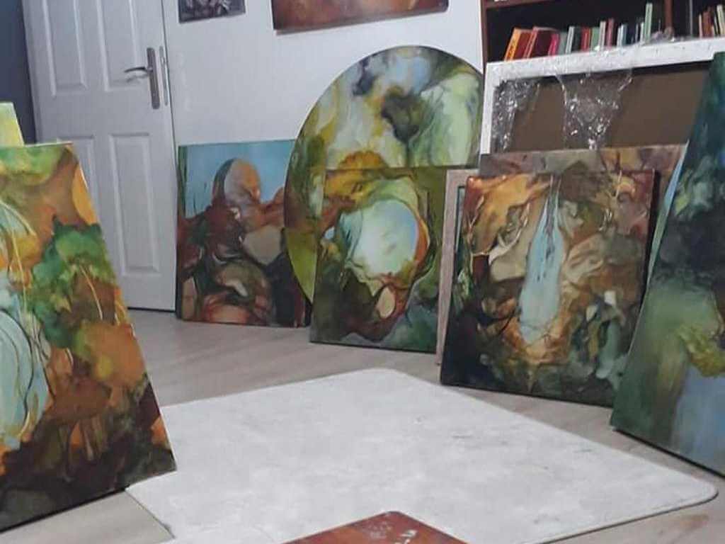 Özge Koz Sanat Atölyesi — Bahçelievler atölye ortamı 6