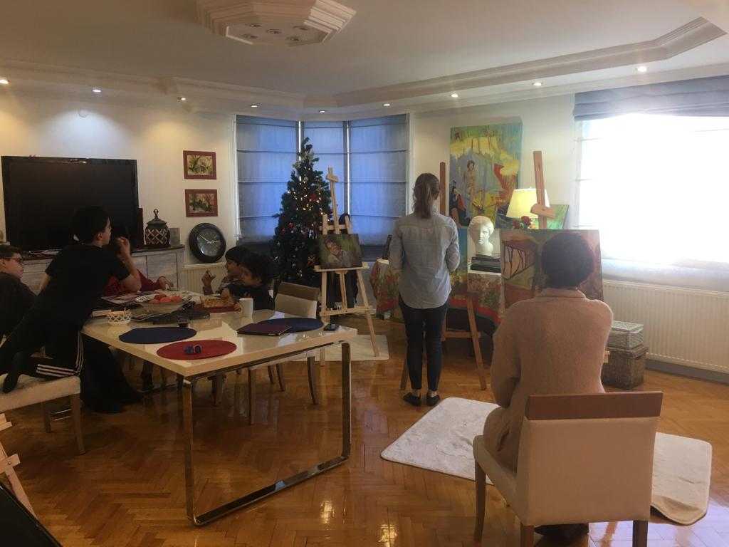 Özge Koz Sanat Atölyesi — Bahçelievler atölye ortamı 2