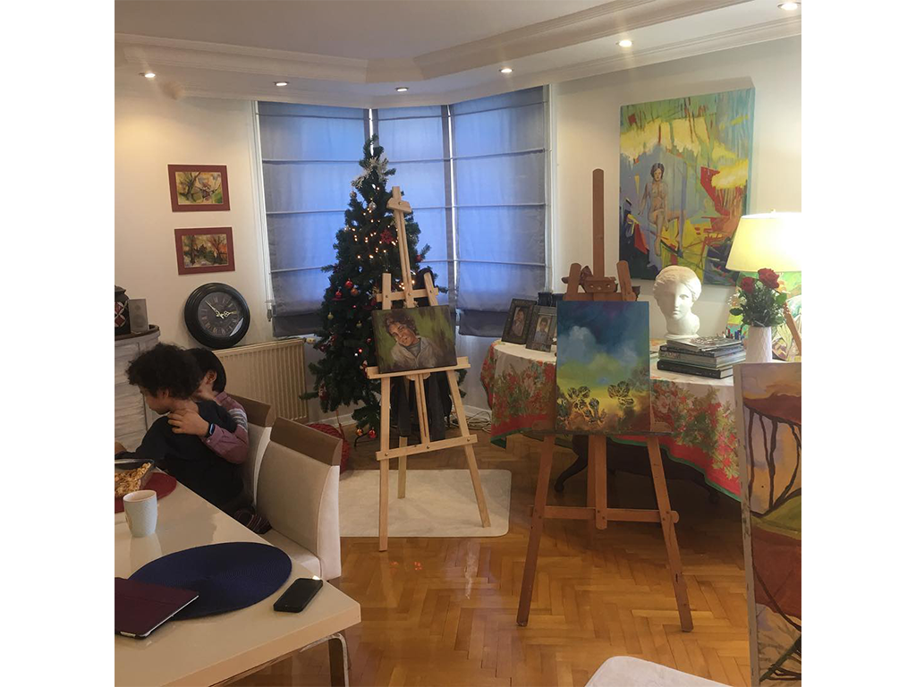 Özge Koz Sanat Atölyesi — Bahçelievler atölye ortamı 8